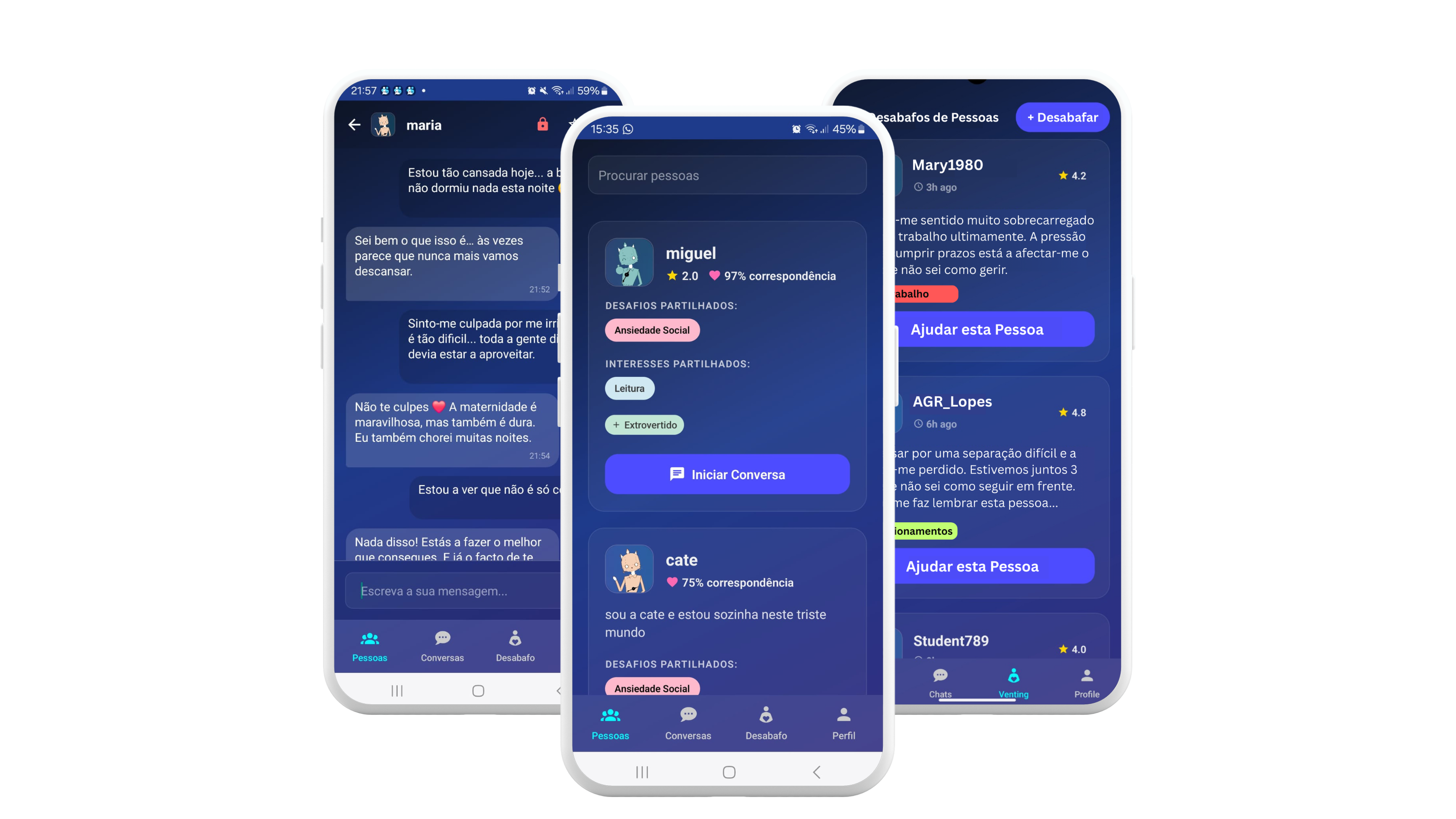 True Friends app phones